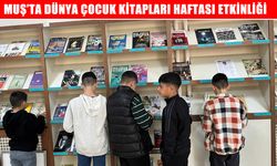 Muş’ta şehit ve gazi çocukları kütüphanede