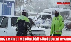 Muş İl Emniyet Müdürlüğü’nden sürücülere uyarı: Kış lastiği zorunluluğu başlıyor
