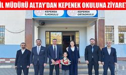 Muş İl Millî Eğitim Müdürü Altay’dan Kepenek çıkarması