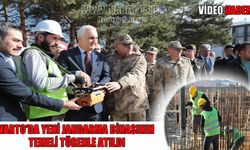 Varto Jandarma Komutanlığı Hizmet Binası'nın temeli törenle atıldı