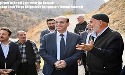 Yeşilyurt’ta Kırsal Yatırımlar Hız Kazandı: Başkan Geçit Porga Bölgesinde Çalışmaları Yerinde İnceledi