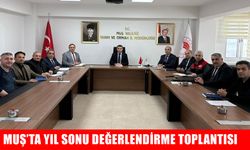 Muş İl Tarım ve Orman Müdürlüğü'nde yıl sonu değerlendirme toplantısı yapıldı