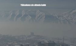 Yüksekova sis altında kaldı