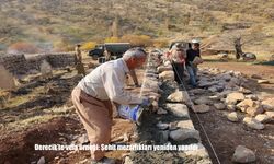 Derecik'te vefa örneği: Şehit mezarlıkları yeniden yapıldı