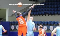 Hakkâri’de kurumlar arası basketbol heyecanı başladı