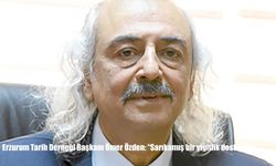 Erzurum Tarih Derneği Başkanı Ömer Özden: "Sarıkamış bir yiğitlik destanıdır"