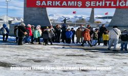 Başöğretmen İlkokulu Öğrencileri Sarıkamış Şehitlerini unutmadı