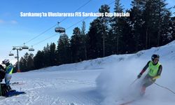 Sarıkamış'ta Uluslararası FIS Sarıkamış Cup başladı