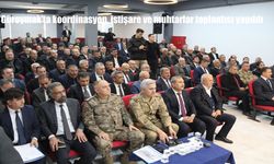 Güroymak'ta koordinasyon, istişare ve muhtarlar toplantısı yapıldı