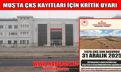 Muşlu çiftçiler dikkat: ÇKS başvuruları sona eriyor