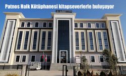 Patnos Halk Kütüphanesi kitapseverlerle buluşuyor