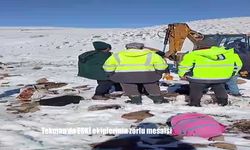 Tekman’da ESKİ ekiplerinin zorlu mesaisi