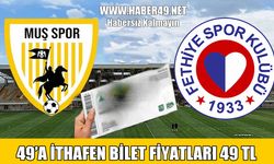 Muşspor - Fethiyespor maçı biletleri satışta: Fiyatı plaka koduna ithafen 49 TL