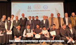 Fen Lisesi öğrencilerinden muhteşem performans