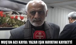 Muş’un acı kaybı: Şair ve Yazar Şeref Işık vefat etti
