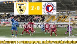 Muşspor kendi evinde 3 puanı 2 golle aldı