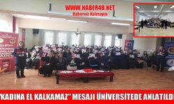 MAUN’da “Gençlerle Jandarma Buluşması” semineri düzenlendi