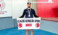 Elazığlı Sporcu Ahmet Karakaş Türkiye Üçüncüsü Oldu