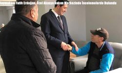 Kaymakam Fatih Erdoğan, Özel Akasya Bakım Merkezinde İncelemelerde Bulundu