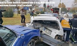 Elazığ’da Cahit Dalokay Caddesi’nde 4 Araç Birbirine Girdi: Zincirleme Kazada 1 Kişi Yaralandı