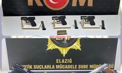 Elazığ’da Uyuşturucu ve Ruhsatsız Silah Operasyonu