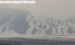 Yüksekova Beyaza Büründü