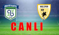 Arnavutköy-Muşspor maçı CANLI