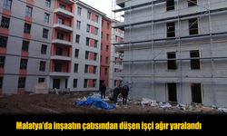 Malatya’da Şantiye Kazası: 1 Yaralı