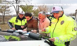 Elazığ’da Dron Destekli Trafik Denetimi: Kurallara Uymayan Sürücüler Tek Tek Tespit Edildi