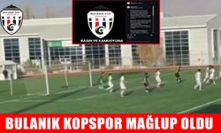 Bulanık Kopspor, Tunceli deplasmanından mağlubiyetle döndü