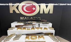 Malatya’da Ruhsatsız Silah Operasyonu: İki İlçede Eş Zamanlı Baskınla 2 Şüpheli Yakalandı