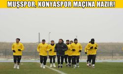 Muşspor, Konyaspor maçına hazır!