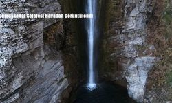 Gümüşkanat Şelalesi Havadan Görüntülendi