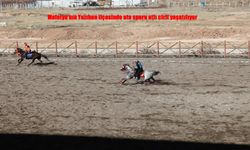 Malatya’nın Yazıhan ilçesinde ata mirası atlı cirit geleceğe taşınıyor