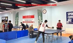 Elazığ’da Genç Raketler İl Birinciliği İçin Ter Döktü