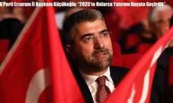 AK Parti Erzurum İl Başkanı Küçükoğlu: “2025’te Onlarca Yatırımı Hayata Geçirdik”