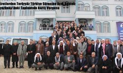 Aşiretlerden Terörsüz Türkiye Sürecine Destek Açıklaması