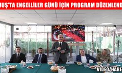 Muş Valisi Çakır, "3 Aralık Dünya Engelliler Günü"nde engelli bireylerle bir araya geldi