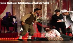 Erzurum’da “Hançer Havası” Oyunu İlk Gösterimde Büyük İlgi Gördü