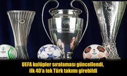 UEFA kulüpler sıralaması açıklandı: İlk 40'a yalnızca bir Türk takımı girdi