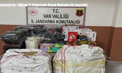 Başkale’de 1 Milyon TL Değerinde Kaçak Malzeme Ele Geçirildi