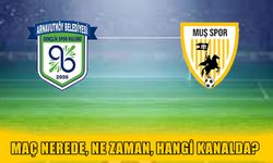 Muşspor-Arnavutköy maçı ne zaman, nerede, hangi kanalda?