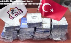 Elazığ’da 650 Öğrenciye Anlamlı Destek: Eğitim Yolunda Umut Olan Hediye Çekleri Dağıtıldı