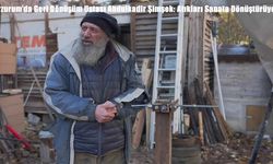 Erzurum’da Geri Dönüşüm Ustası Abdulkadir Şimşek: Atıkları Sanata Dönüştürüyor