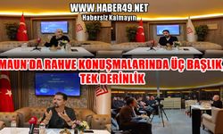 MAUN’da Rahve Konuşmaları: Edebiyat, sosyoloji ve düşünce, üç oturumda buluştu