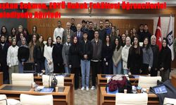 Başkan Sekmen, EBYÜ Hukuk Fakültesi Öğrencilerini Belediyede Ağırladı