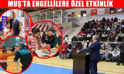 Muş'ta dört kurumdan anlamlı "3 Aralık" buluşması: Engeller sporla aşılıyor