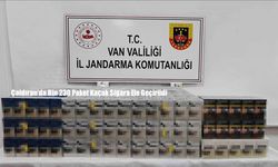 Çaldıran’da Bin 230 Paket Kaçak Sigara Ele Geçirildi