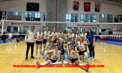 Elazığ Belediyespor Kadın Voleybol Takımı Deplasmanda Net Bir Galibiyetle Döndü