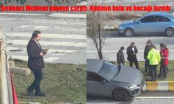 Muş’ta Şırdancı Mehmet’in Aracı Yayaya Çarptı